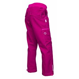 Kalhoty softshell street - fuchsia