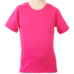 Funkční triko krátký rukáv - růžové