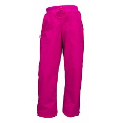 Kalhoty SOFTSHELL do nápletu-růžové