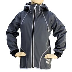 Bunda letní SOFTSHELL s membránou 18000/12000 - šedá