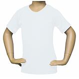 Tričko BAMBOO s UV ochranou  krátký rukáv-bílá