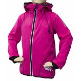 Bunda letní SOFTSHELL s membránou 18000/12000 - růžová